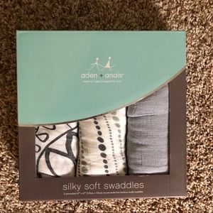 Aden and Anais bamboo swaddles